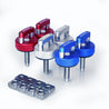 Hard Top Thumb Screws - LIMITED EDITION 4th of JULY - 6 or 8 Piece Set with Square Nuts rockworkx